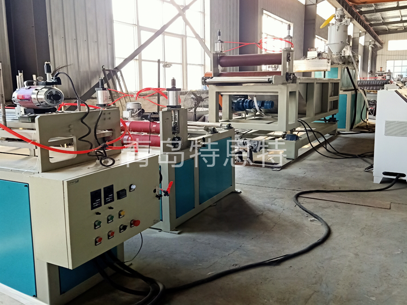 PP coil fish- farming water filter production line